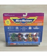 Micro Machines #27 Farm Vehicle Collection-Galoob 6400 1980&#39;s New - €21,55 EUR