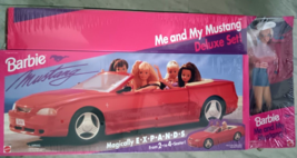 Barbie, Me And My Mustang Deluxe Set, 1994, Two Model Numbers, 11929 &amp; 13744 NIB - £158.27 GBP