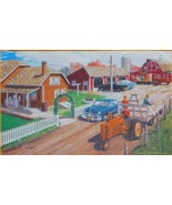 SunsOut Ken Zylla Neighbors Helping Neighbors 1000 pc Panorama Jigsaw Puzzle - £14.99 GBP