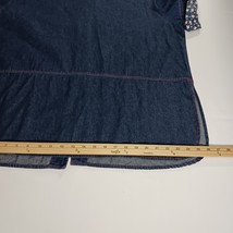 Original TY Wear RN#61804 Women’s Blue Cotton Denim Short Sleeve Shirt Size 16W image 14