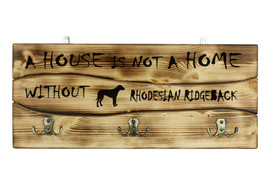 Rhodesian Ridgeback, a wooden wall peg, hanger with the picture of a dog - £40.75 GBP