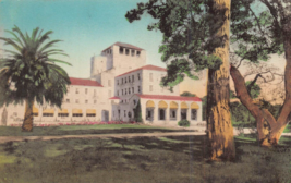 Del Monte CALIFORNIA~HOTEL~1936 Albertype Tinted Photo Postcard - £8.09 GBP