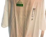 NWT Men’s Fruit of the Loom White 3XL TShirt New Cotton Polyester   SKU ... - $5.89