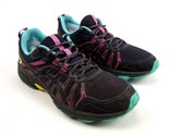 ASICS Gel Venture 7 Womens Size 10 1012A983 Black Trail Running Shoes - $26.63