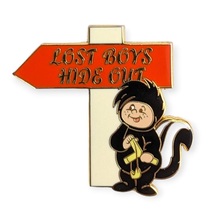 Peter Pan Disney Loungefly Pin: Lost Boys Hide Out Sign - £15.90 GBP