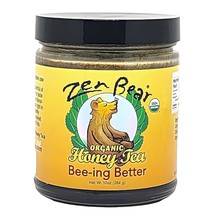 Zen Bear Organic Bee-ing Better Honey Tea - Echinacea- Lemon Balm- Ginger &amp; Caye - £23.17 GBP
