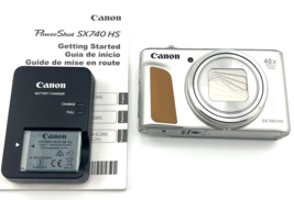 Canon PowerShot SX740 Digital Camera 20.3MP 40x Zoom WiFi NFC BT Tested - £359.17 GBP