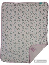 Rare Tiddliwinks Pink Animal Print Tiger/Kitty/Cat/Kitten  Baby Blanket - £33.73 GBP