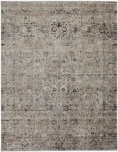 2&#39; X 3&#39; Taupe Ivory And Gray Abstract Distressed Area Rug With Fringe - $1,764.28 MXN