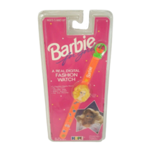 Vintage 1992 Barbie Digital Fashion Watch Flips Open Adjustable Original Package - £29.27 GBP