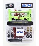 1966 DODGE CHARGER GASSER R33 MODEL KIT DIE-CAST 1:64 SCALE GREEN - $364.28 MXN