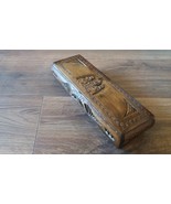 Handcrafted Long Armenian Wooden Box with Etchmiadzin Cathedral and Moun... - €71,44 EUR