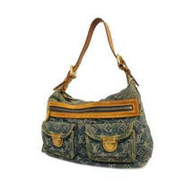Louis Vuitton Monogram Denim Baggy Shoulder Bag - £1,249.12 GBP