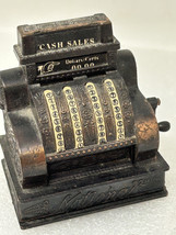 Miniature National Bronze Cash Register Pencil Sharpener - $8.86