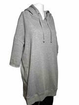 New Charles River Womens Large Hooded Short Sleeve Pullover Gray - AC - $16.04