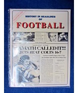 HISTORY IN HEADLINES OF FOOTBALL COLLECTOR&#39;S ITEM LARGE MAGAZINE - £13.58 GBP