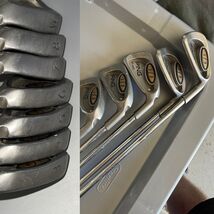 Ping i3 Blade Iron Set 3-8+ Wedge White Dot Pride Grips Steel Std Length... - $127.71