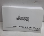 2021 Jeep Grand Cherokee L Owners Manual [Paperback] Auto Manuals - £97.91 GBP