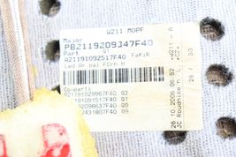07-09 MERCEDES-BENZ W211 E320 E350 FRONT RIGHT PASSENGER LOWER SEAT COVER Q9611 image 11