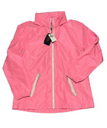 RLX Ralph Lauren Rain Golf Jacket Womens Sz M Pink Hooded Barbiecore Bar... - £90.96 GBP