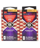 2 Ct Pro Grade Precision 220 Grit Ultra Flex Block Sanding Sponge Channe... - $21.68 CAD