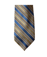 Stafford Mens Neck Tie Multicolor Stripe Tied Wide Classic 60 X 3.5&quot; - £7.84 GBP