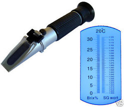 ATC 0-32% Brix & Wort SG Beer Refractometer Sugar - $61.09
