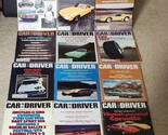 1973 Car and Driver Magazine Full Year 12 Issues Complete Vintage Lot of 12 - $52.24