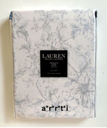 Ralph Lauren White w Silver Poinsettias Tablecloth 70&quot; Round - NIP - £40.95 GBP