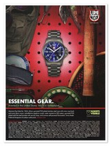 Luminox Swiss Made Watch Atacama Day Date 1824 2011 Full-Page Print Magazine Ad - £7.66 GBP