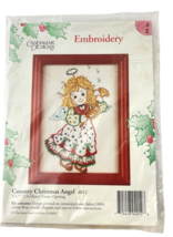 Candamar Designs Embroider Country Angel Kit 4012 Christmas Holiday Craf... - $24.64 CAD