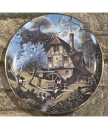 Robert Hersey Story of a Country Village 8&quot;Plates DanburyMint The Old Mi... - $306.26 MXN