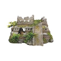 Nobby Aqua Ornaments 28190 Aquarium Decoration Maya Ruins with Plants 21... - £36.49 GBP