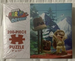 Super Mario Odyssey "Wooded Kingdom"  9" x 11" 200 Piece Puzzle - USAopoly New - $18.38