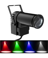 U`King Pinspot Light Disco Ball 10W Rgbw Mirror Ball Spotlight Led Beam ... - $38.98