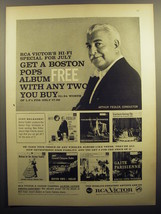 1957 RCA Victor Records Advertisement - Arthur Fiedler - £14.78 GBP