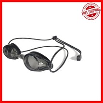 Black Racing Swimming Goggles with Impact-Resistant UV Protection &amp; Bung... - $553.18 MXN