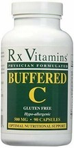 NEW RX Vitamins Buffered C for Optimal Nutritional Support 500 mg 90 caps - £17.48 GBP