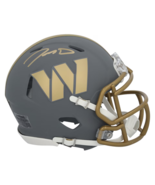 Jayden Daniels Autographed Commanders &quot;Slate&quot; Mini Speed Helmet Fanatics - $11,241.76 MXN
