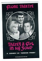 There&#39;s A Girl in My Soup Program Globe Theatre London 1967-68 - £11.62 GBP