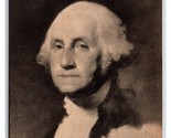 Portrait of George Washington By Gilbert Stuart UNP DB Postcard Y9 - $2.92