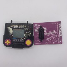 1997 Imperial Assault Star Wars Tiger Handheld Game W Figure &amp; Manual Tested - £16.48 GBP