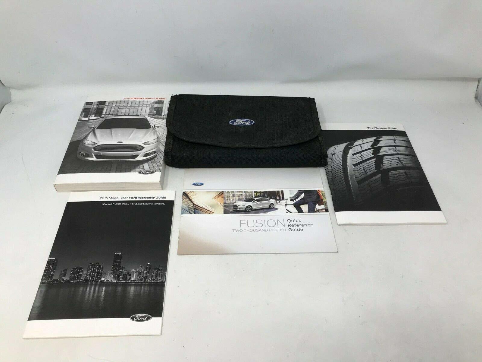 2015 Ford Fusion Owners Manual Handbook Set with Case OEM Z0B0095 [Paper... - $17.64
