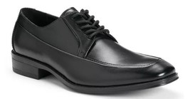 Apt. 9  Mens&#39; Oxford Almond-Toe Dress Shoes | Black, Size 10.5 - £23.35 GBP