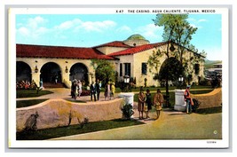 The Casino Agua Caliente Tijuana Mexico UNP WB Postcard Y17 - £3.78 GBP