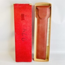 Vtg Acumath No. 1500 Slide Rule with Box, Instructions, and Protective Case - $21.73