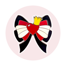 Alice in Wonderland Disney Pin: Queen of Hearts Bow - $372.81 MXN