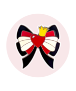 Alice in Wonderland Disney Pin: Queen of Hearts Bow - $373.27 MXN