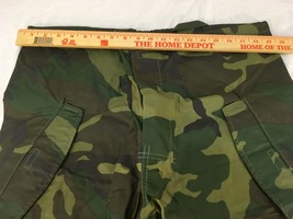 Vintage Military Uniform Surplus BDU Woodland Wet Weather Trousers Pants - £25.79 GBP