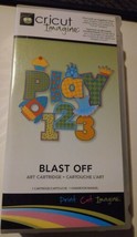 EC Cricut Imagine Art Cartridge Blast Off Playful Font - $12.75